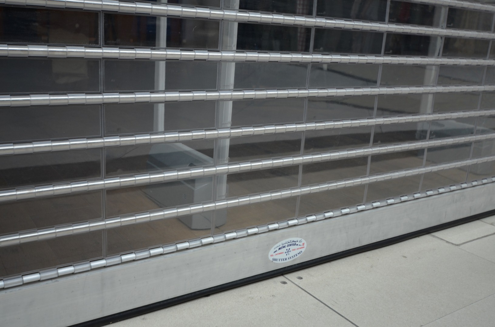 Polycarbonate Rolling Shutters (Stainless Steel Tube Profile)